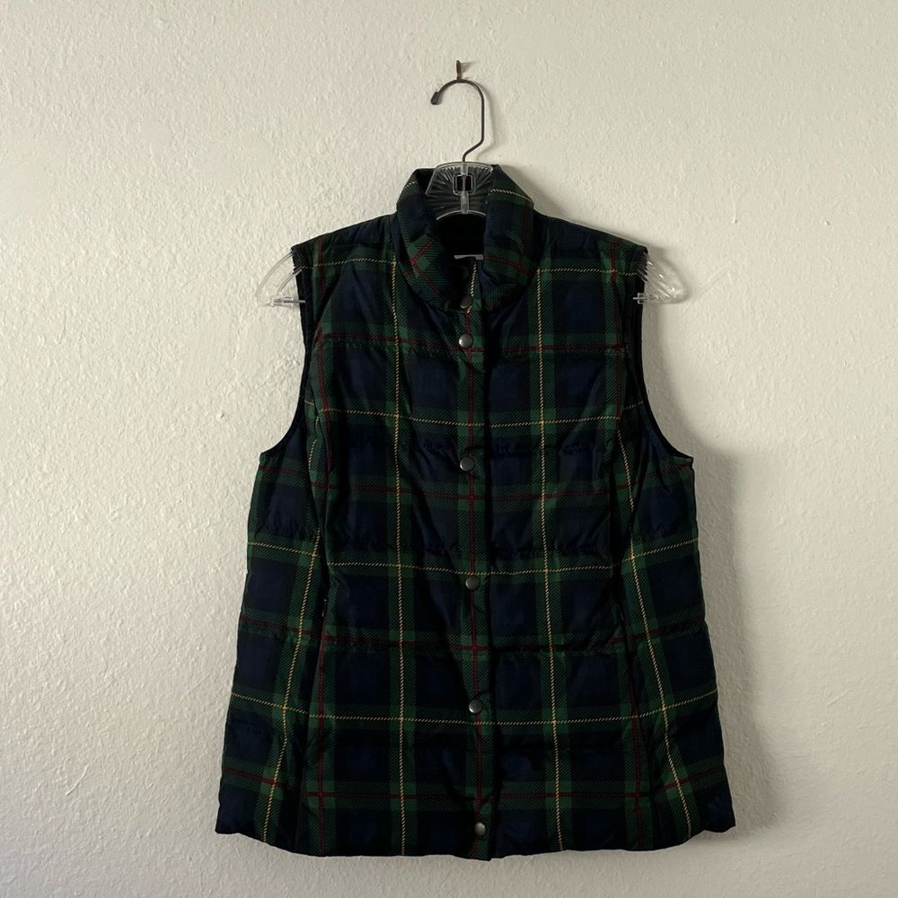 Plaid J. Jill Vest